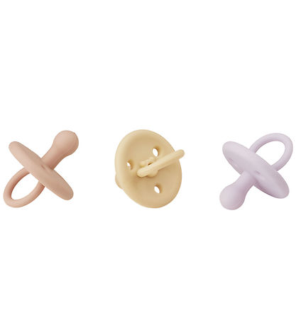 Liewood Sutter - Silikone - 3-pak - Str. 1 - Paula - Light Laven Liewood Sutter - Silikone - 3-pak - Str. 1 - Paula - Light Laven