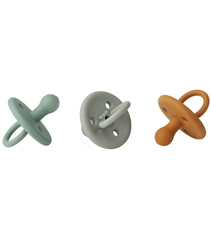 Liewood Sutter - Silikone - 3-pak - Str. 1 - Paula - Mustard Mul Liewood Sutter - Silikone - 3-pak - Str. 1 - Paula - Mustard Mul
