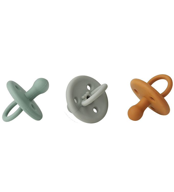 Liewood Sutter - Silikone - 3-pak - Str. 1 - Paula - Mustard Mul
