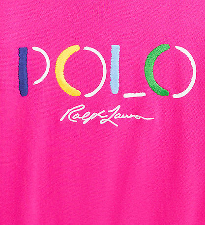Polo Ralph Lauren Sweatshirt - Pink m. Print Polo Ralph Lauren Sweatshirt - Pink m. Print