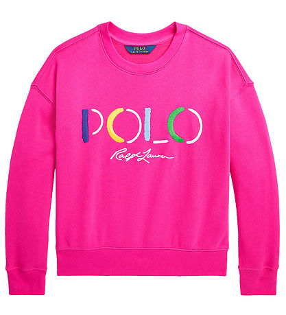 Polo Ralph Lauren Sweatshirt - Pink m. Print Polo Ralph Lauren Sweatshirt - Pink m. Print