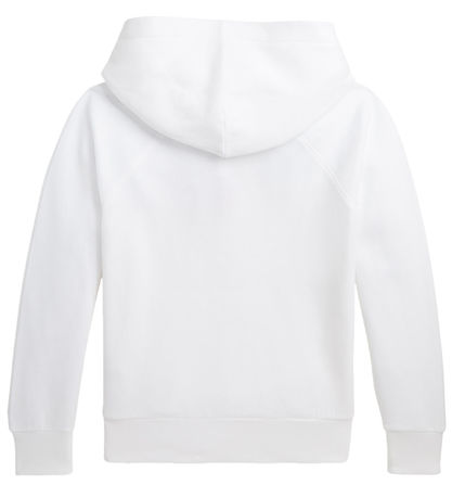 Polo Ralph Lauren Hættetrøje - Hvid m. Pink Polo Ralph Lauren Hættetrøje - Hvid m. Pink
