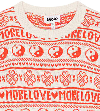 Molo Bluse - Strik - Gerrie - Yin Yang 