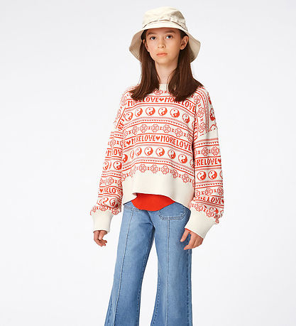 Molo Bluse - Strik - Gerrie - Yin Yang 