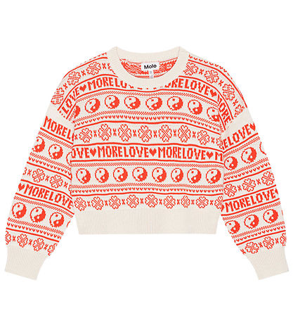 Molo Bluse - Strik - Gerrie - Yin Yang 