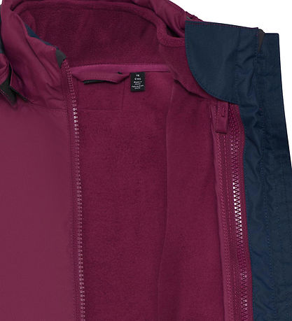 LEGO® Wear Overgangsjakke - LWJesse 600 - 3-i-1 - Bordeaux LEGO® Wear Overgangsjakke - LWJesse 600 - 3-i-1 - Bordeaux