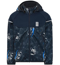 LEGO® Ninjago Softshelljakke - LWStorm 602 - Dark Navy