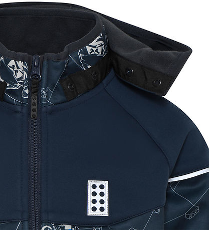 LEGO® Ninjago Softshelljakke - LWStorm 602 - Dark Navy