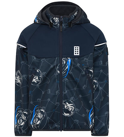 LEGO® Ninjago Softshelljakke - LWStorm 602 - Dark Navy