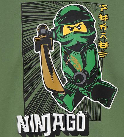 LEGO® Ninjago Hættetrøje - LWStorm - Dark Khaki