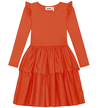 Molo Kjole - Cathi - Red Clay Molo Kjole - Cathi - Red Clay