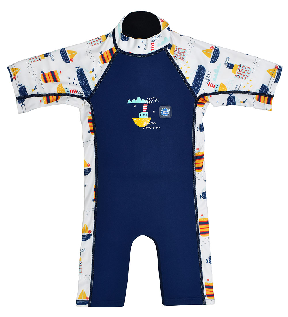 Splash About Wetsuit - Sleepboot Boats - Splash About - 1-2 jaar (80-92) - Wetsuits