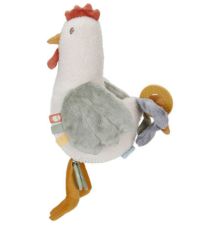 Little Dutch Aktivitetsbamse - Høne - 25 cm - Little Farm Little Dutch Aktivitetsbamse - Høne - 25 cm - Little Farm