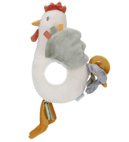 Little Dutch Aktivitetsbamse - Høne - 25 cm - Little Farm Little Dutch Aktivitetsbamse - Høne - 25 cm - Little Farm