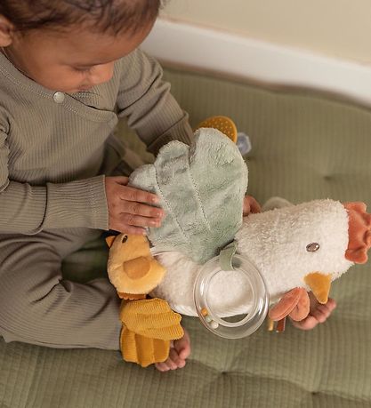 Little Dutch Aktivitetsbamse - Høne - 25 cm - Little Farm Little Dutch Aktivitetsbamse - Høne - 25 cm - Little Farm