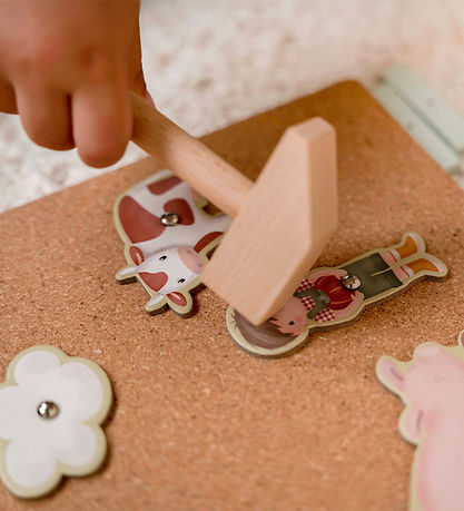 Little Dutch Kreativt leker - Trykk Trykk Art - Liten Farm