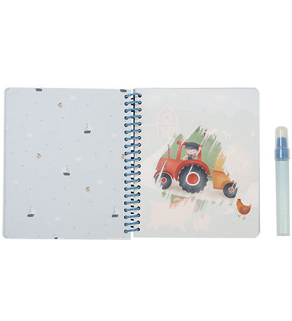 Little Dutch Magisk Vandmalebog - Jim & Friends Little Dutch Magisk Vandmalebog - Jim & Friends