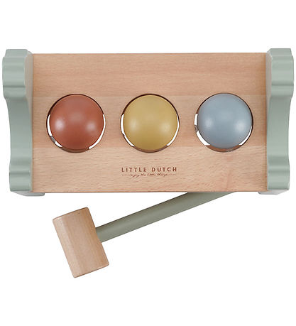Little Dutch Hammerbræt m. Kugler - Træ - Little Farm Little Dutch Hammerbræt m. Kugler - Træ - Little Farm