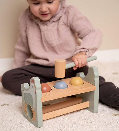 Little Dutch Hammerbræt m. Kugler - Træ - Little Farm Little Dutch Hammerbræt m. Kugler - Træ - Little Farm