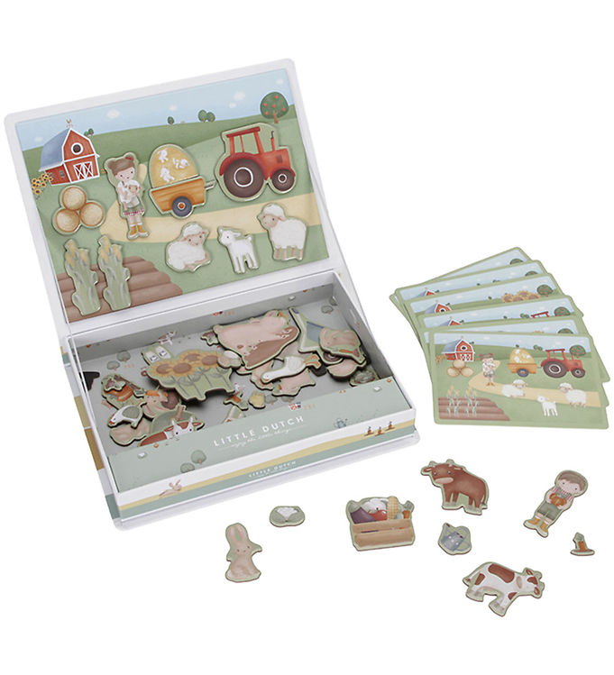 Little Dutch Magnetisk Legebræt - Little Farm