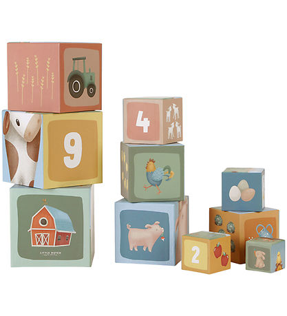 Little Dutch Stabletårn - 10 Dele - Little Farm