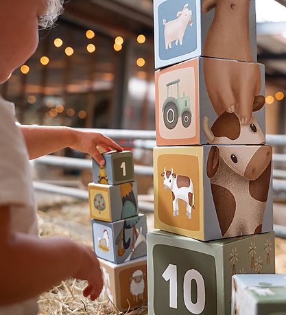 Little Dutch Stabletårn - 10 Dele - Little Farm