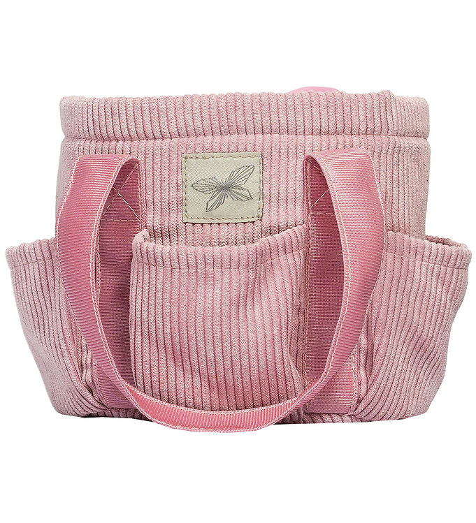 By Astrup Strigletaske - Fløjl - Rosa