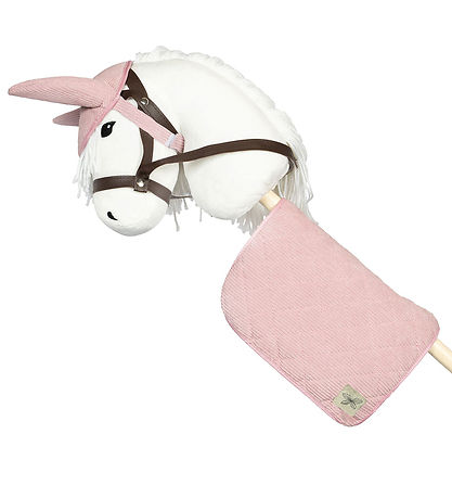 by ASTRUP Sadelunderlag Til Kæpheste - Fløjl - Rosa