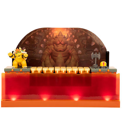 Super Mario Legesæt m. Lys/Lyd - Deluxe Bowser Battle Super Mario Legesæt m. Lys/Lyd - Deluxe Bowser Battle