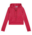 Juicy Couture Cardigan - Robertson - Velour - Persian Red Juicy Couture Cardigan - Robertson - Velour - Persian Red
