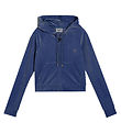 Juicy Couture Cardigan - Robertson - Velour - Blue Depths Juicy Couture Cardigan - Robertson - Velour - Blue Depths