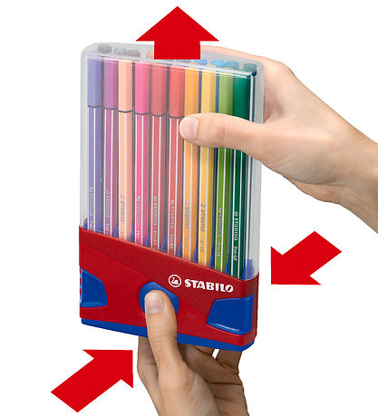 Stabilo Tuscher - Pen 68 ColorParade - 20 stk. - Multifarvet Stabilo Tuscher - Pen 68 ColorParade - 20 stk. - Multifarvet