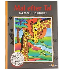 Mandalas Malebog - Mal efter Tal - Dyrebørn Mandalas Malebog - Mal efter Tal - Dyrebørn