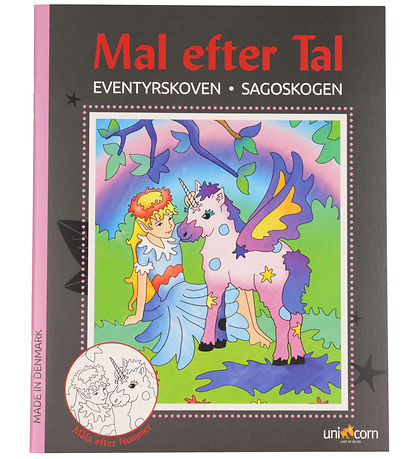 Mandalas Malebog - Mal efter Tal - Eventyrskoven