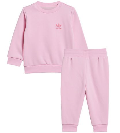 adidas Originals Sweatsæt - Crew Set - Rosa adidas Originals Sweatsæt - Crew Set - Rosa