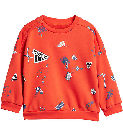 adidas Performance Sweatsæt - I Bluv Jogger - Rød/Sort