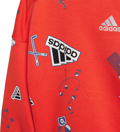 adidas Performance Sweatsæt - I Bluv Jogger - Rød/Sort adidas Performance Sweatsæt - I Bluv Jogger - Rød/Sort