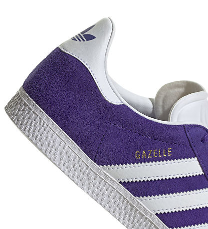 adidas Originals Sko - Gazelle J - Lilla/Hvid adidas Originals Sko - Gazelle J - Lilla/Hvid