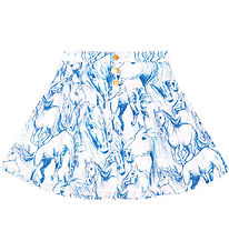 Molo Nederdel - Denim - Betsy - Blue Horses Molo Nederdel - Denim - Betsy - Blue Horses