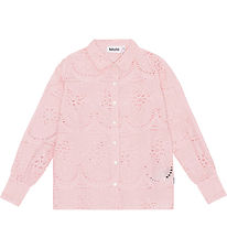 Molo Skjorte - Runa - Candy Floss m. Hulmønster Molo Skjorte - Runa - Candy Floss m. Hulmønster