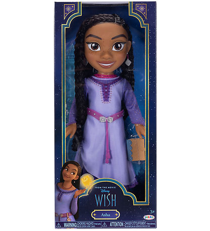 Disney Wish Dukke - 38 cm - Asha Disney Wish Dukke - 38 cm - Asha