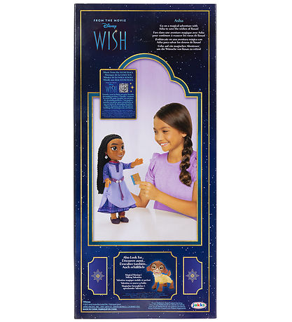 Disney Wish Dukke - 38 cm - Asha Disney Wish Dukke - 38 cm - Asha