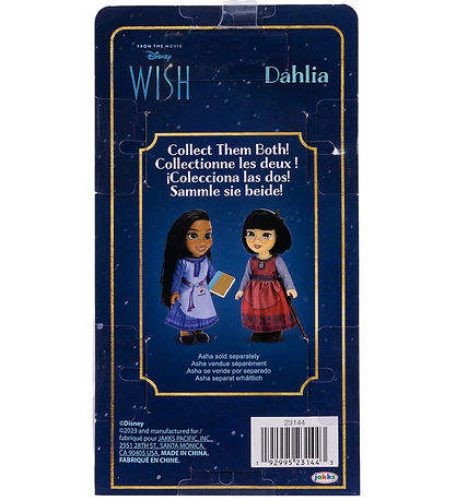Disney Wish Dukke - 15 cm - Dahlia Disney Wish Dukke - 15 cm - Dahlia