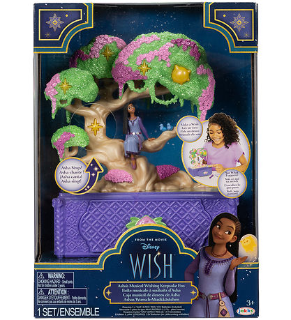 Disney Wish Ønskeskrin m. Lys/Lyd - Ashas Ønsketræ