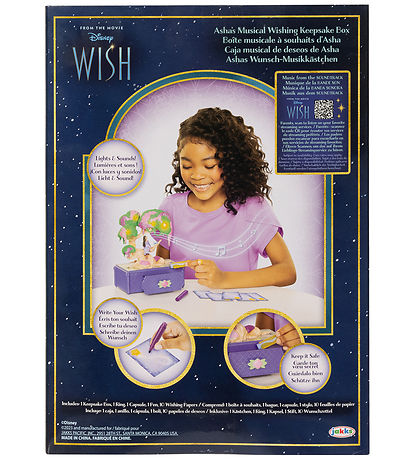 Disney Wish Ønskeskrin m. Lys/Lyd - Ashas Ønsketræ Disney Wish Ønskeskrin m. Lys/Lyd - Ashas Ønsketræ