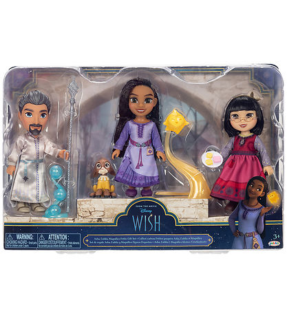 Disney Wish Dukke-gavesæt - 15 cm - Asha/Dahlia/Magnifico Disney Wish Dukke-gavesæt - 15 cm - Asha/Dahlia/Magnifico