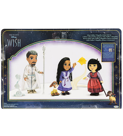 Disney Wish Dukke-gavesæt - 15 cm - Asha/Dahlia/Magnifico Disney Wish Dukke-gavesæt - 15 cm - Asha/Dahlia/Magnifico