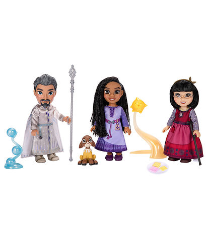 Disney Wish Dukke-gavesæt - 15 cm - Asha/Dahlia/Magnifico Disney Wish Dukke-gavesæt - 15 cm - Asha/Dahlia/Magnifico
