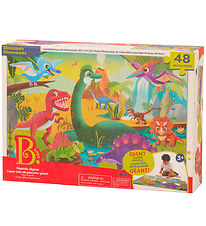 B. toys Gulvpuslespil - 48 Brikker - Dino B. toys Gulvpuslespil - 48 Brikker - Dino