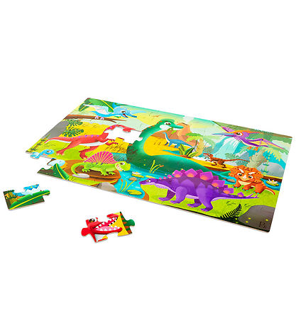 B. toys Gulvpuslespil - 48 Brikker - Dino B. toys Gulvpuslespil - 48 Brikker - Dino